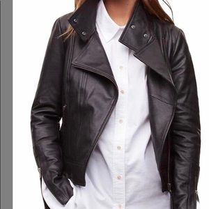 Mackage leather Kenya Jacket. Leather moto Jacket.